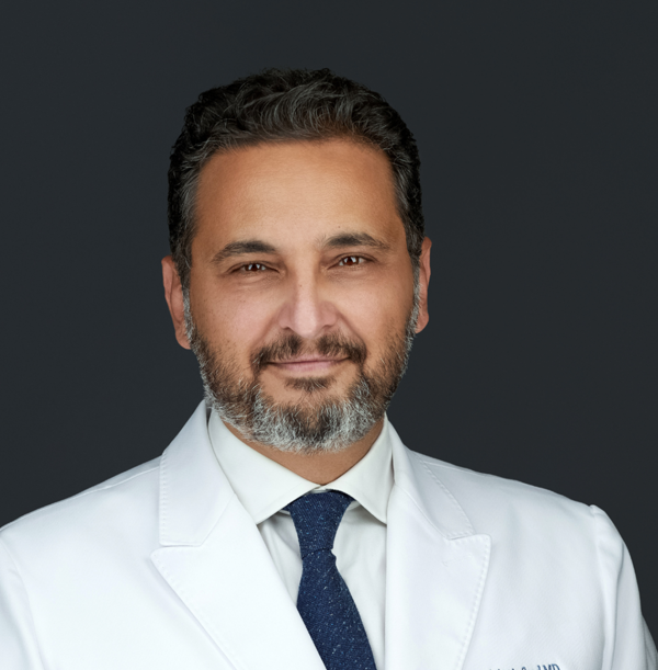 Dr. Maged Saad, board-certified aesthetic medicine physician and Sculptra specialist in Hinsdale, Illinois